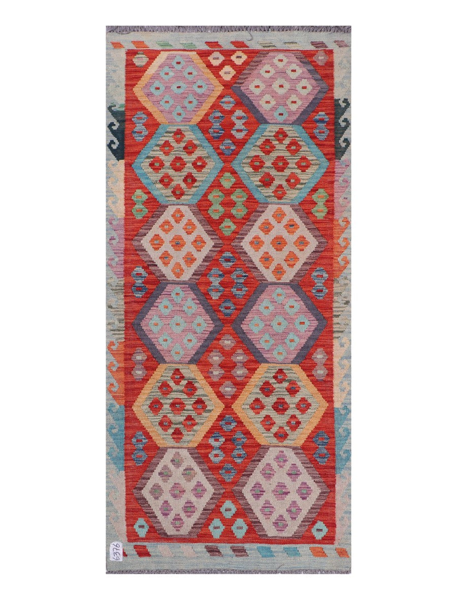 Maimana Kilim - 194 x 87 cm