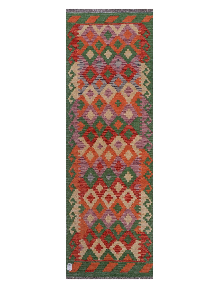 Maimana Kilim Runner - 243 x 78 cm