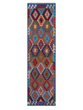 Maimana Kilim Runner - 281 x 77 cm