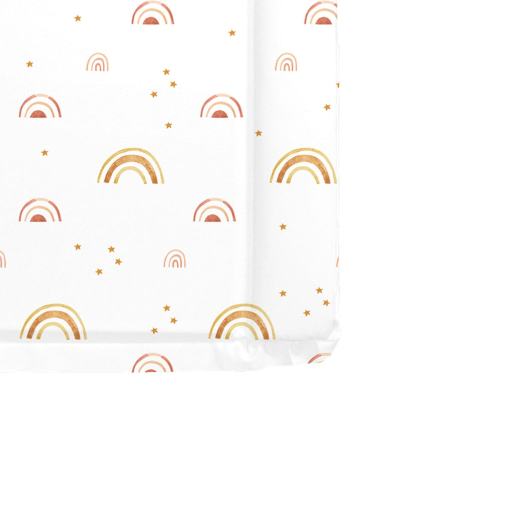 Mollydoo Baby Watercolour Rainbows Changing Mat