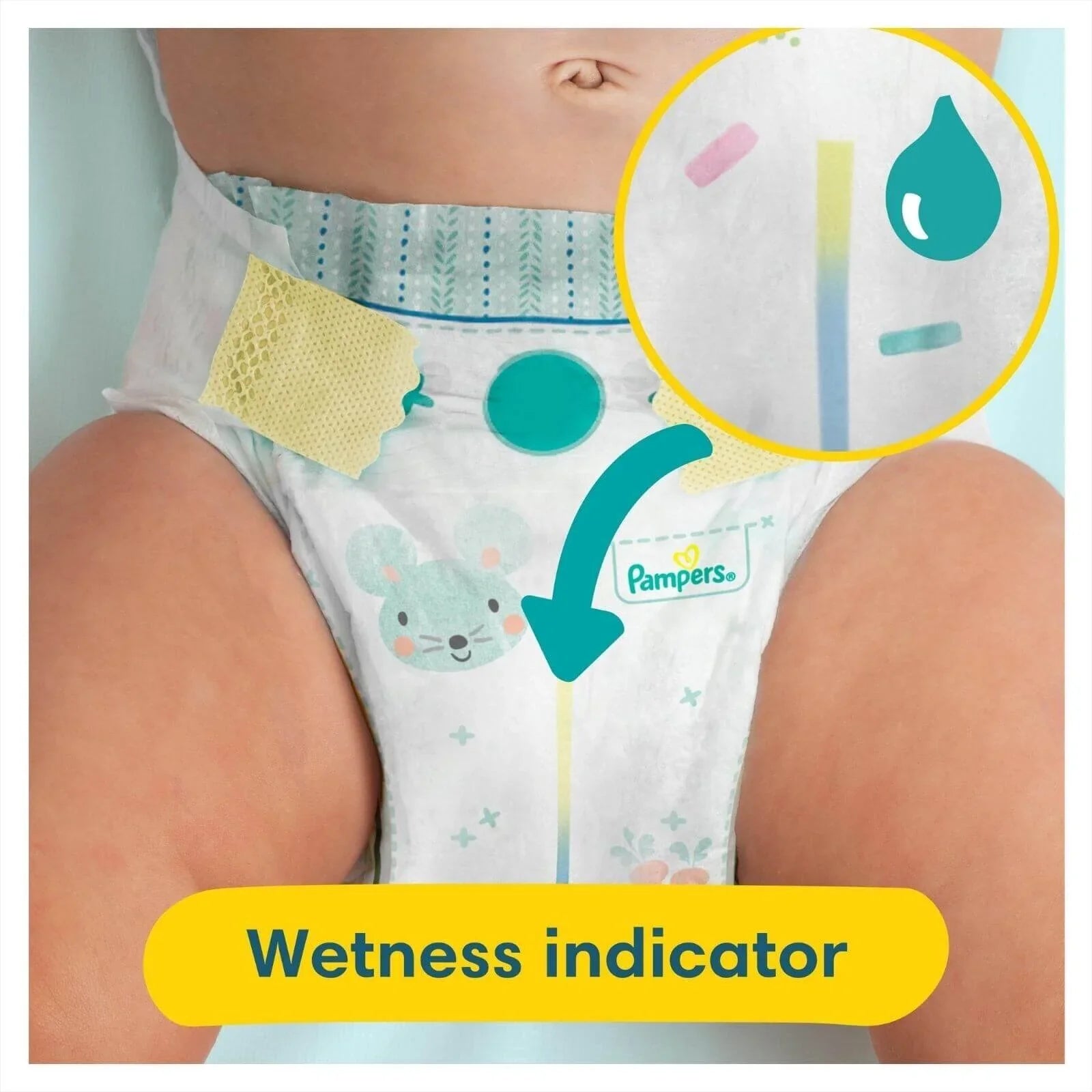 Pampers Premium Protection New Baby Size 2 Carry Pack - 31 nappies