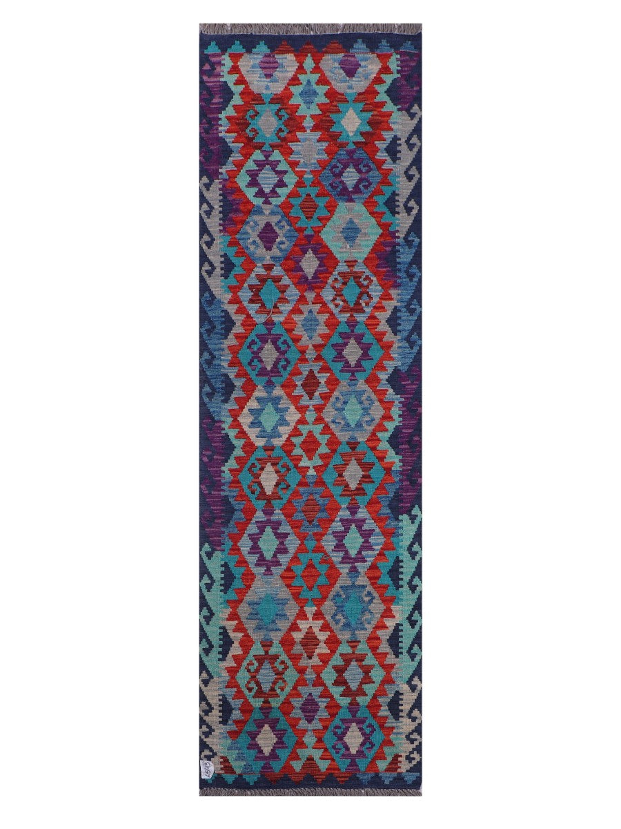 Maimana Kilim - 287 x 83 cm