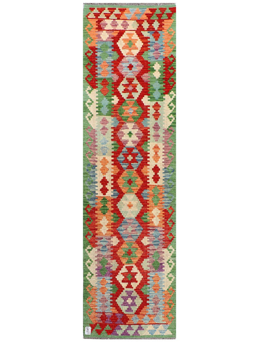 Maimana Kilim Runner - 283 x 80 cm