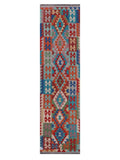 Maimana Kilim Runner - 287 x 77 cm