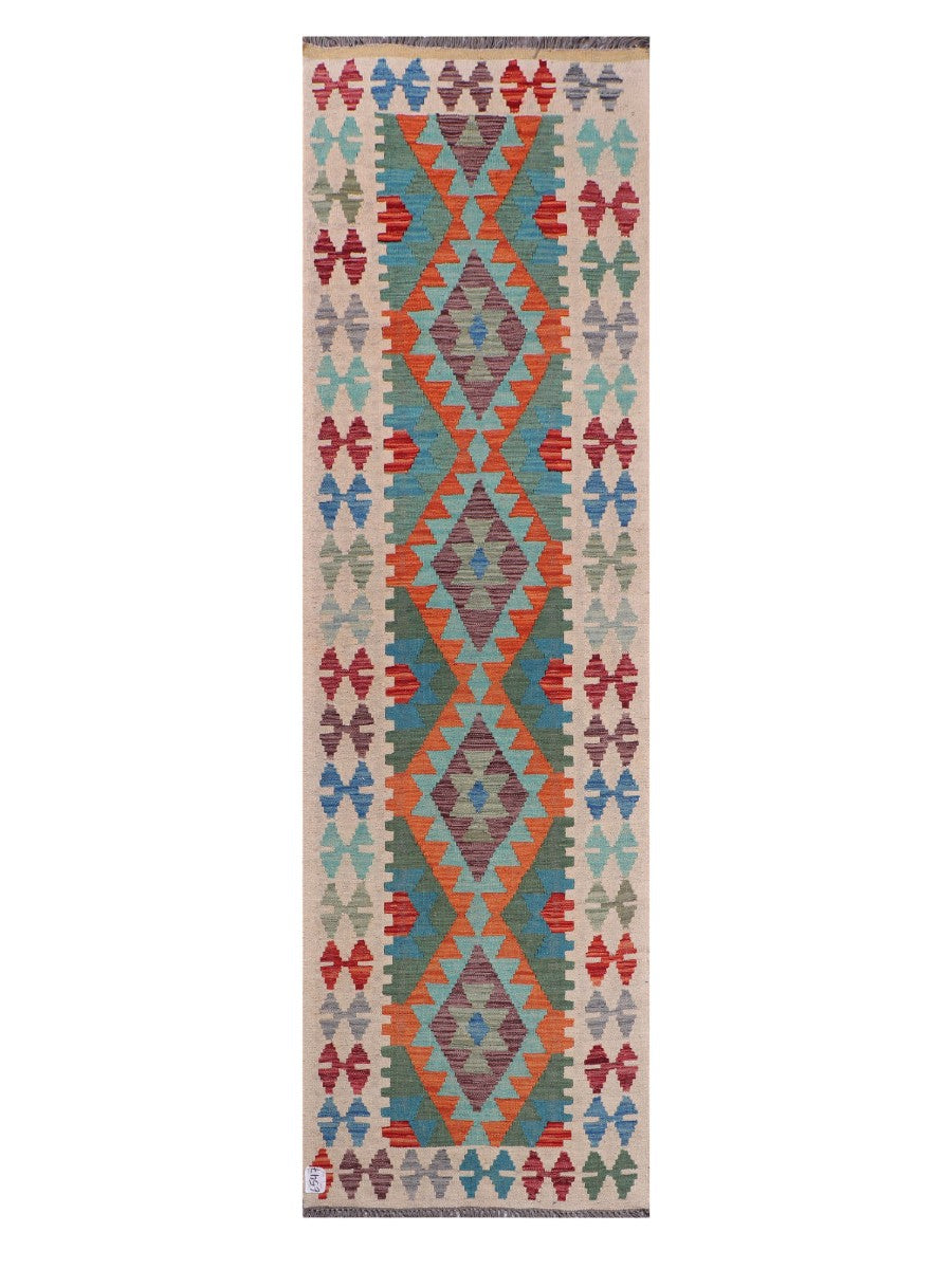 Maimana Kilim Runner - 282 x 83 cm