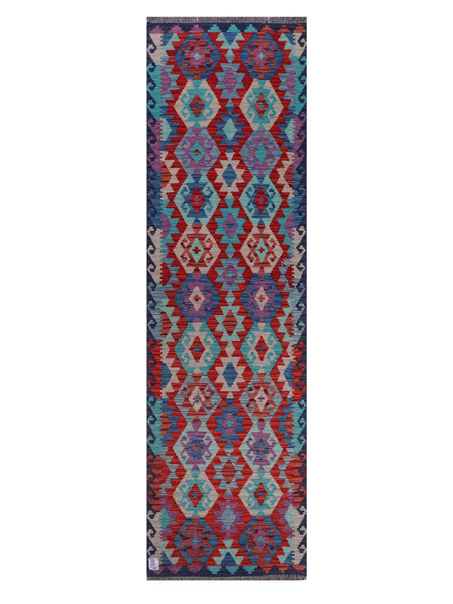 Maimana Kilim Runner - 295 x 84 cm