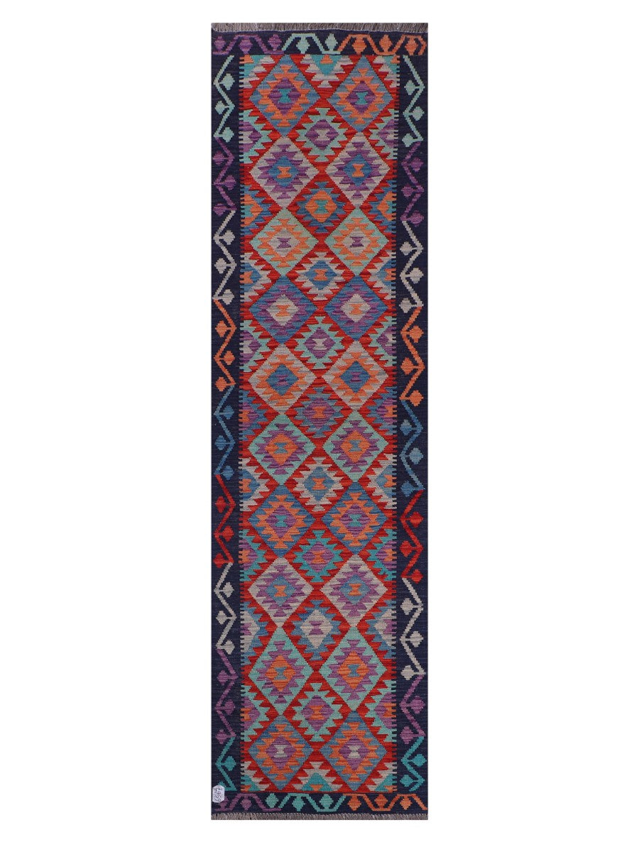 Maimana Kilim Runner - 290 x 79 cm