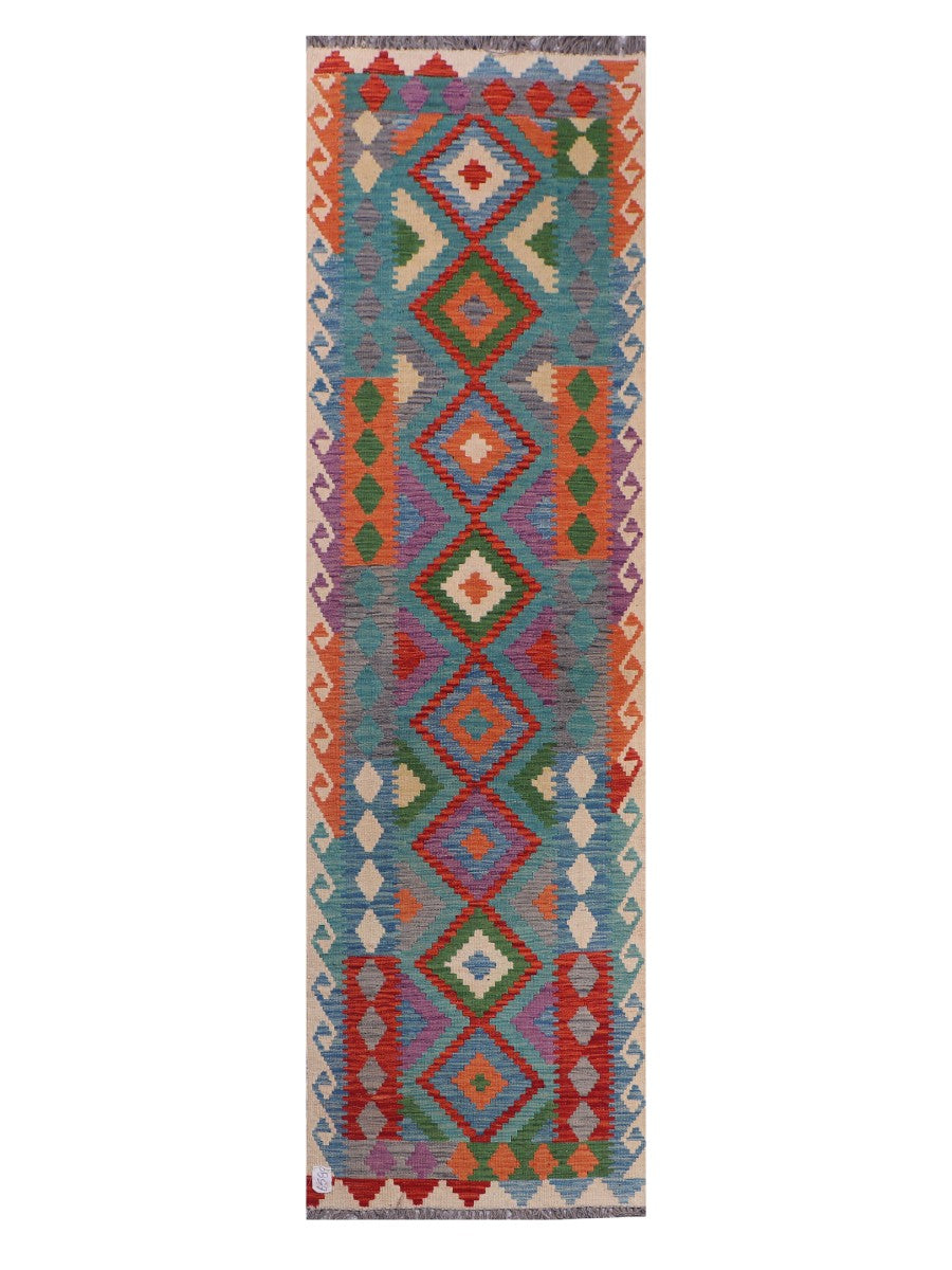 Maimana Kilim Runner - 285 x 82 cm