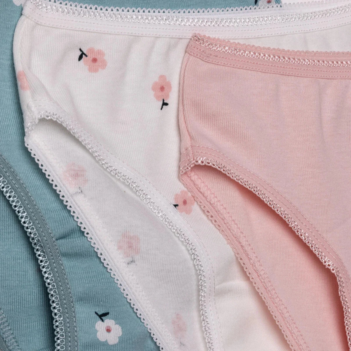 HelloBaby Girls Knickers Flower - Light Pink
