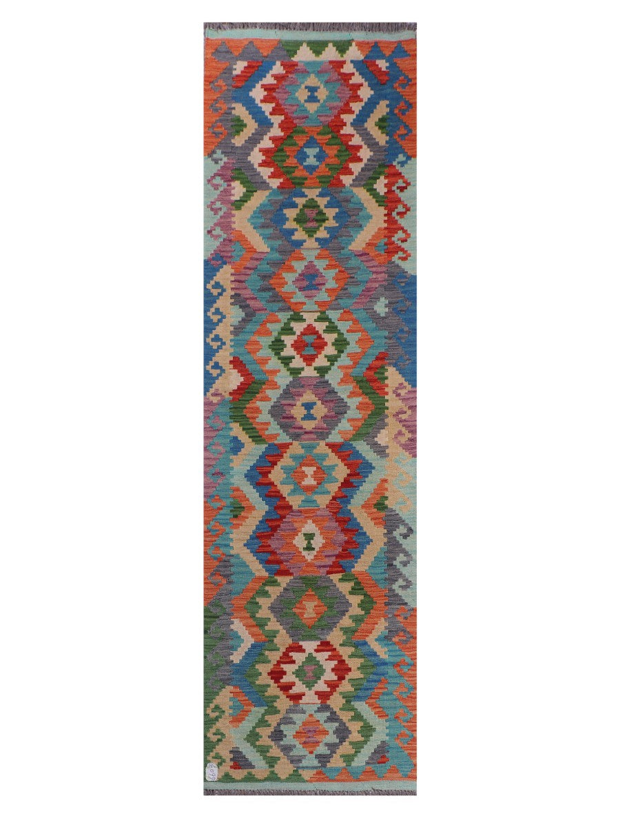 Maimana Kilim Runner - 286 x 79 cm