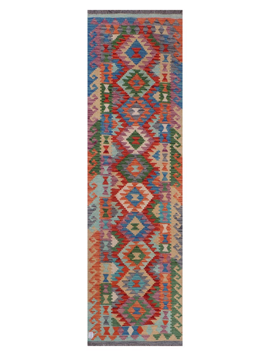 Maimana Kilim Runner - 287 x 82 cm