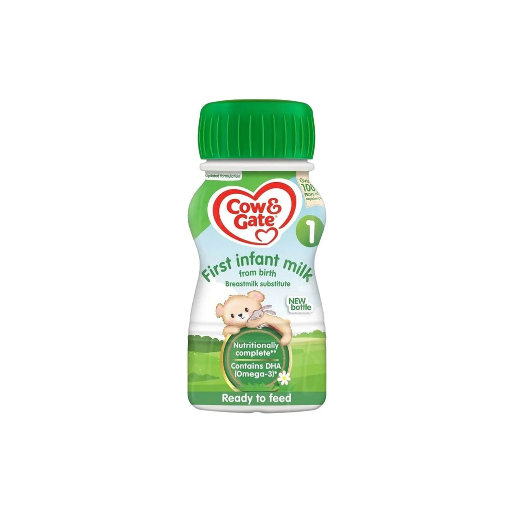 Cow & Gate 1 First Infant Ready to Feed Liquid Milk from Birth 200ml