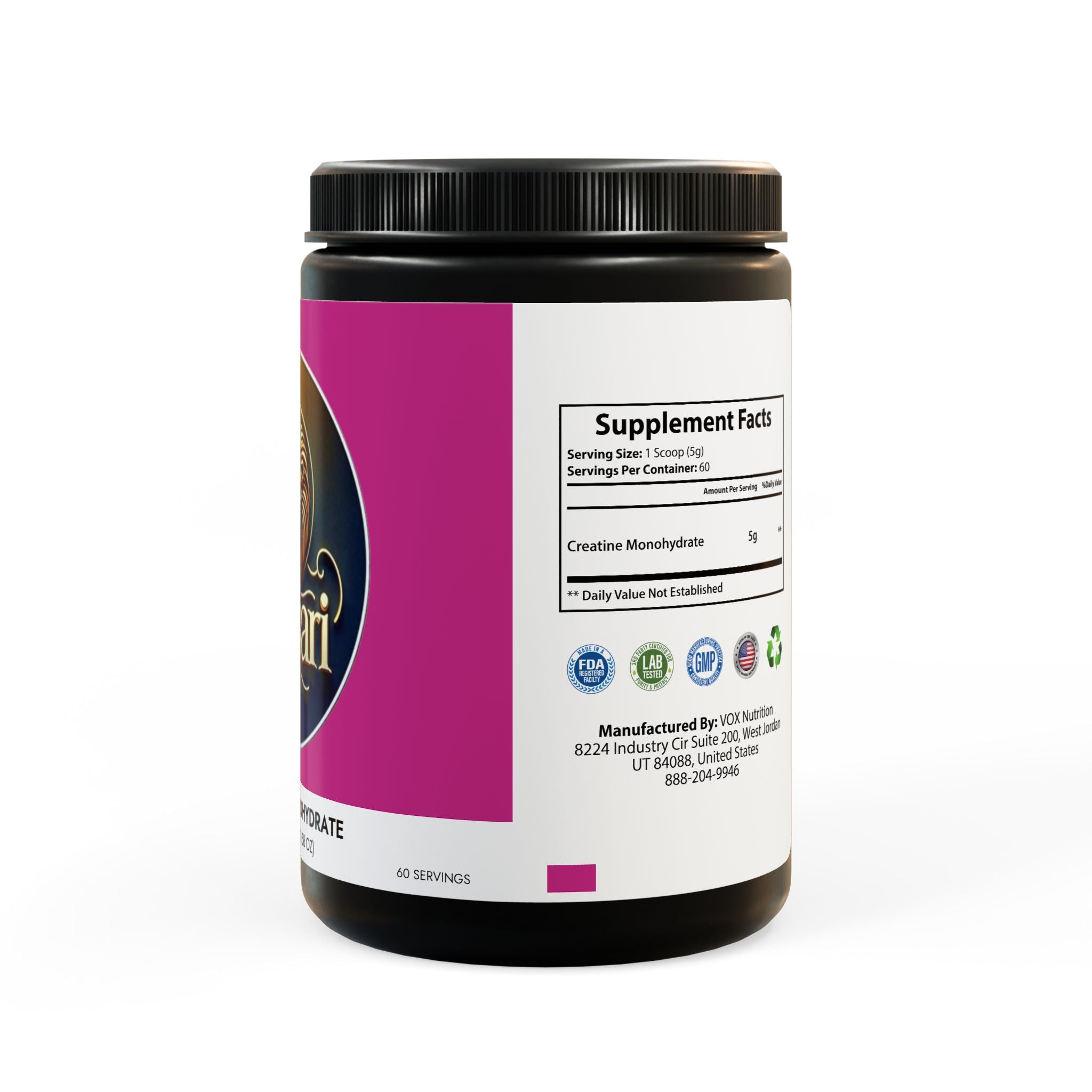 Creatine Monohydrate Supplement (300g, 10.58oz)