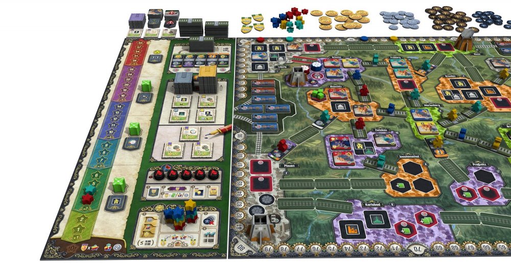 Nucleum Board Game by Snaps – Heavy Euro Economic Strategy Tabletop