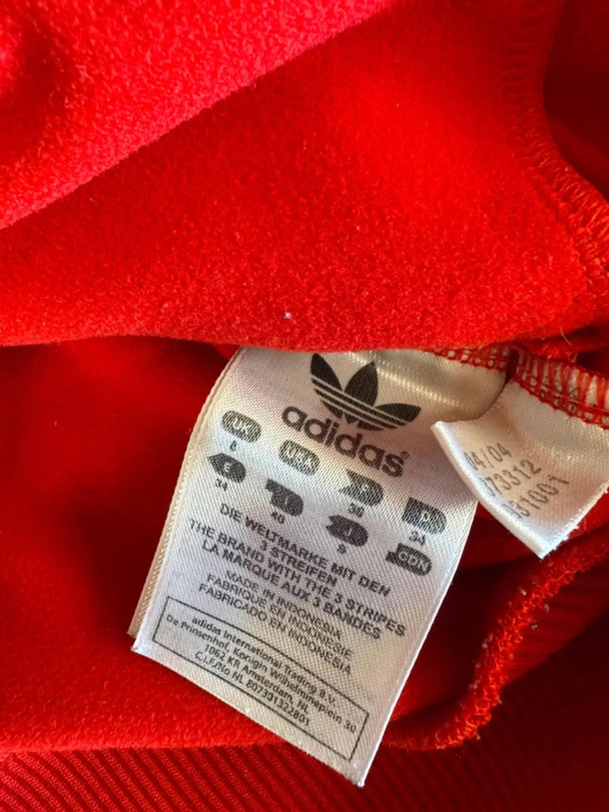 Vintage Adidas Originals Womens Trimm Dich Tracksuit Top Size 8 Retro Indie