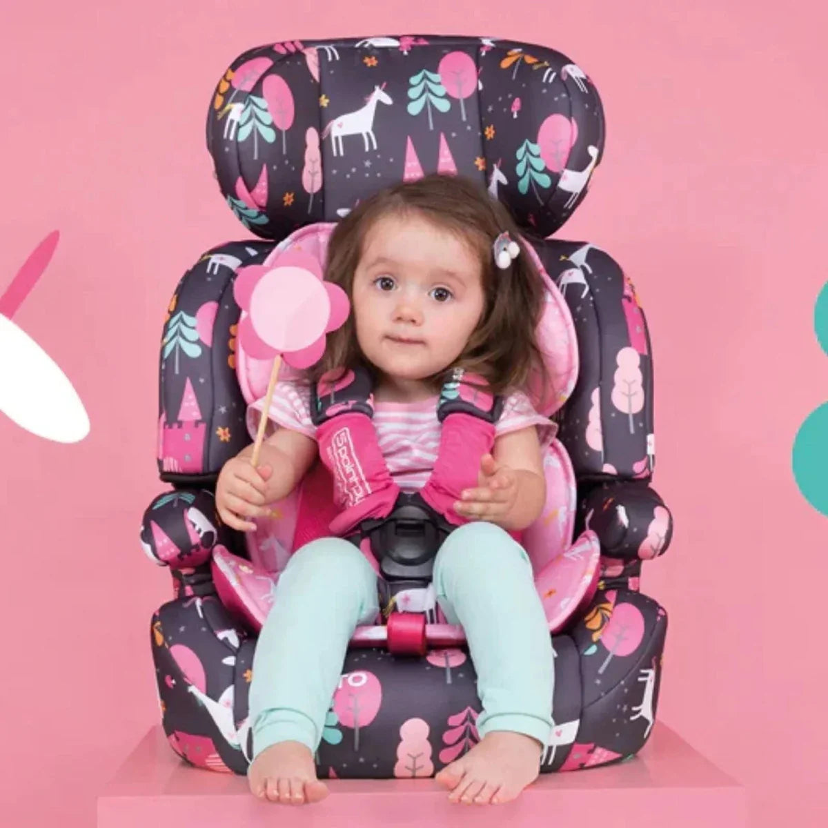 Cosatto Zoomi Group 1/2/3 Car Seat - Charcoal Mister Fox