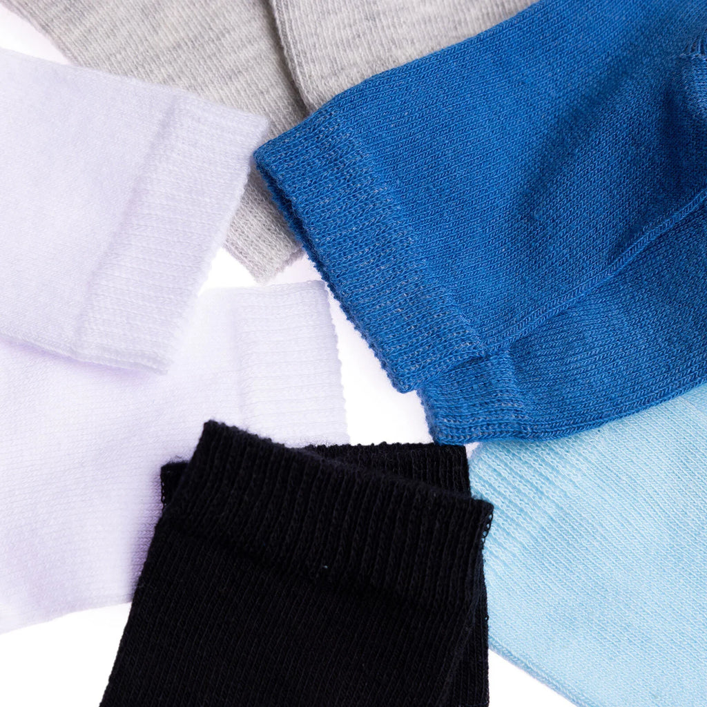 HelloBaby Boys 5-Pack Socks - Blue