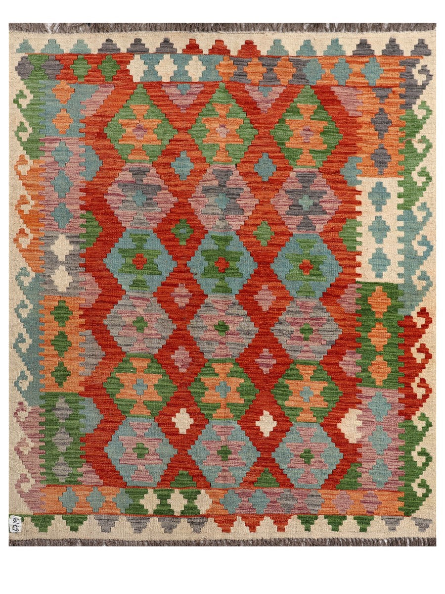 Maimana Kilim - 192 x 157 cm
