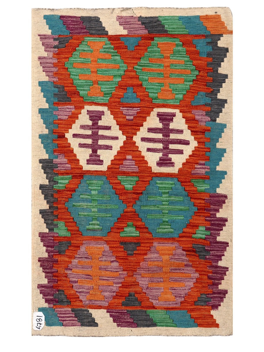 Maimana Kilim - 128 x 77 cm