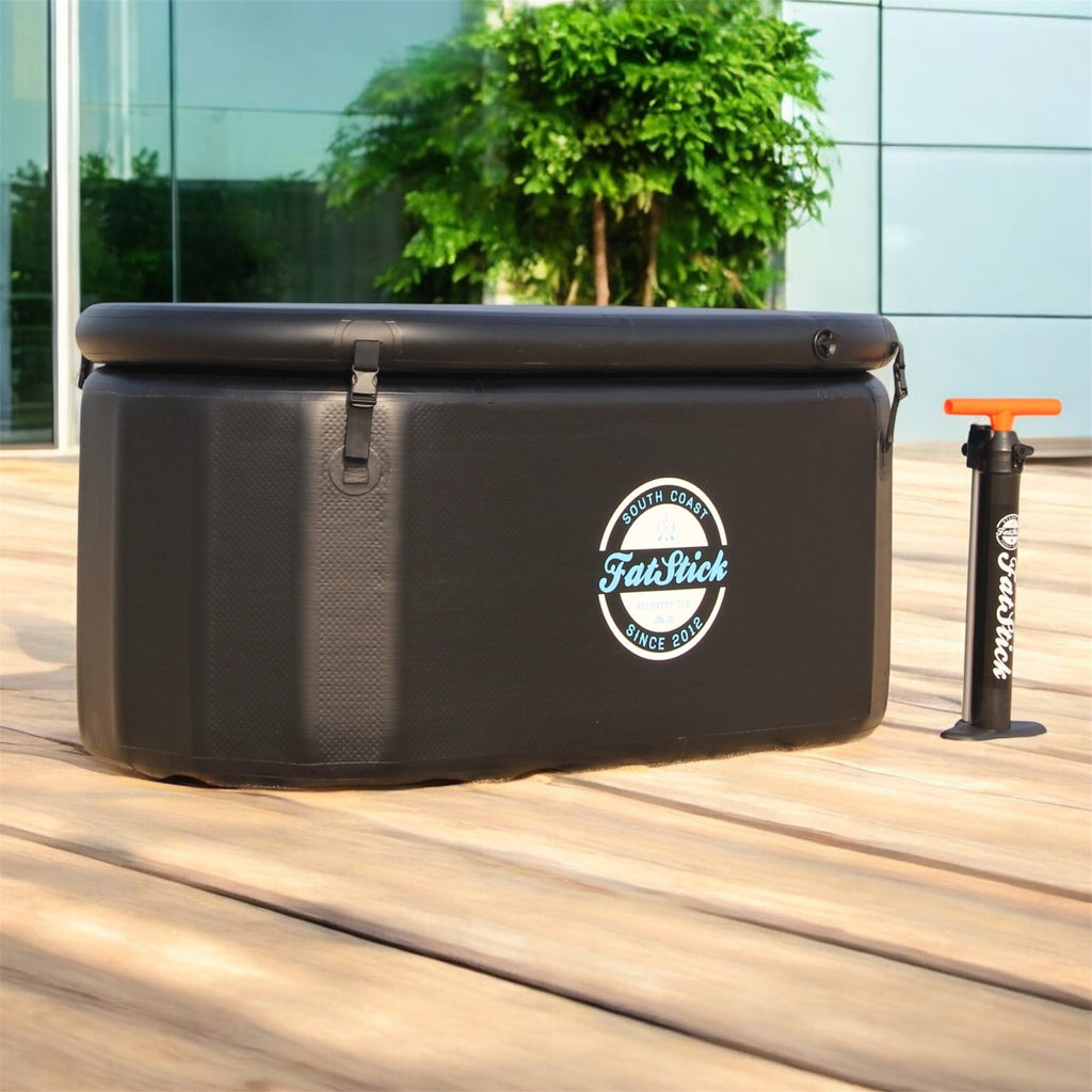 FatStick Pro XL Ice Bath - Portable Drop Stitch Cold Water Therapy Tub