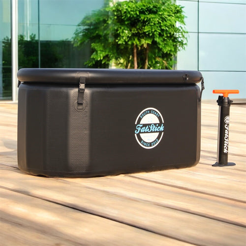 FatStick Pro XL Ice Bath - Portable Drop Stitch Cold Water Therapy Tub