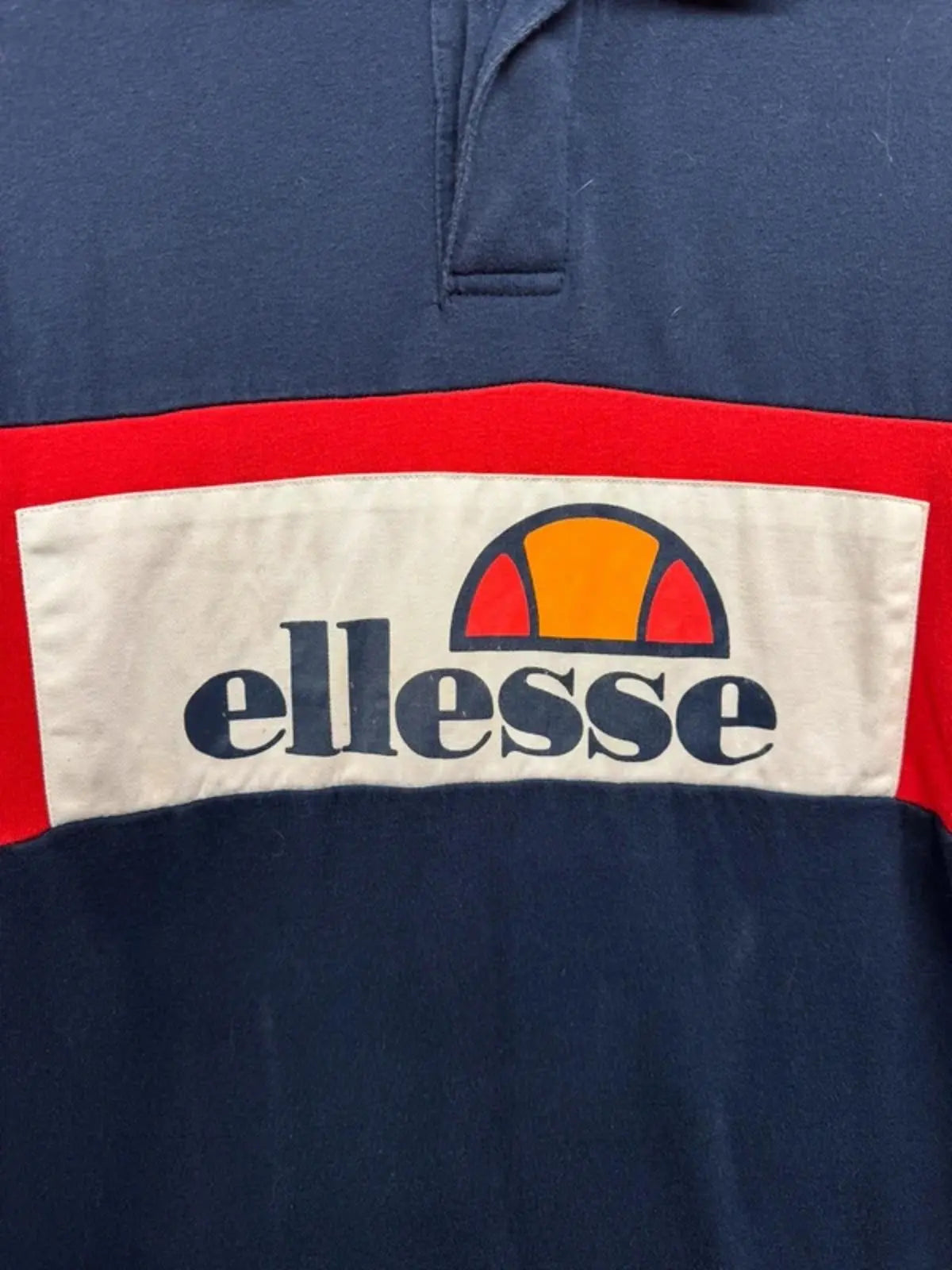Rare Vintage Ellesse Rugby Top Jumper Sweater XL