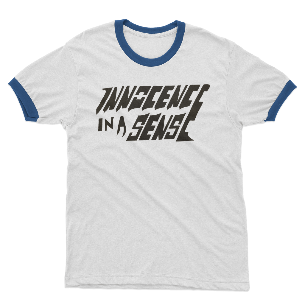 Kate's Clothing Innocence Adult Ringer T-Shirt | 100% Cotton Unisex Tee