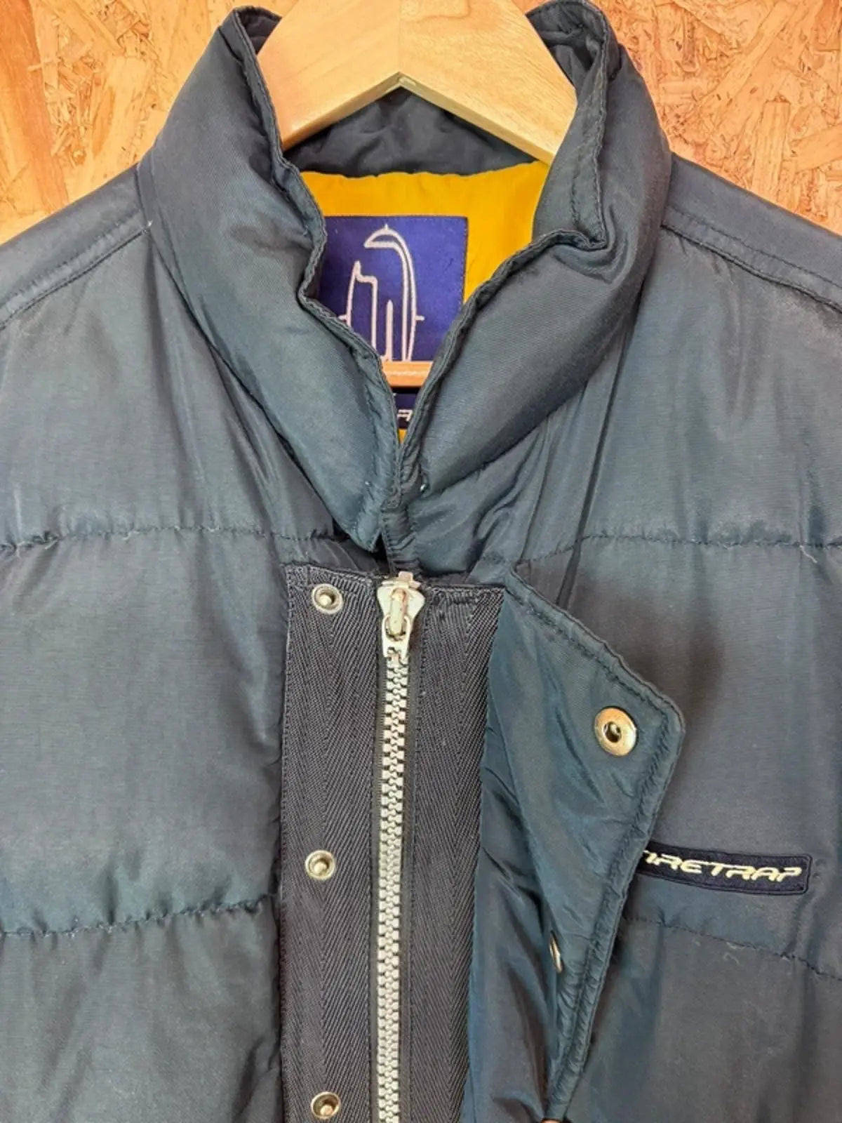 Vintage original 1990’s Firetrap puffer jacket, body warmer, unisex medium #194