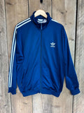 Classic Vintage 90s Adidas Tracksuit Top Men’s XL Retro Indie Britpop
