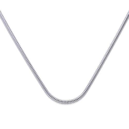 Diamonfire Snake Chain Necklace with Extender - 43cm-45cm Length