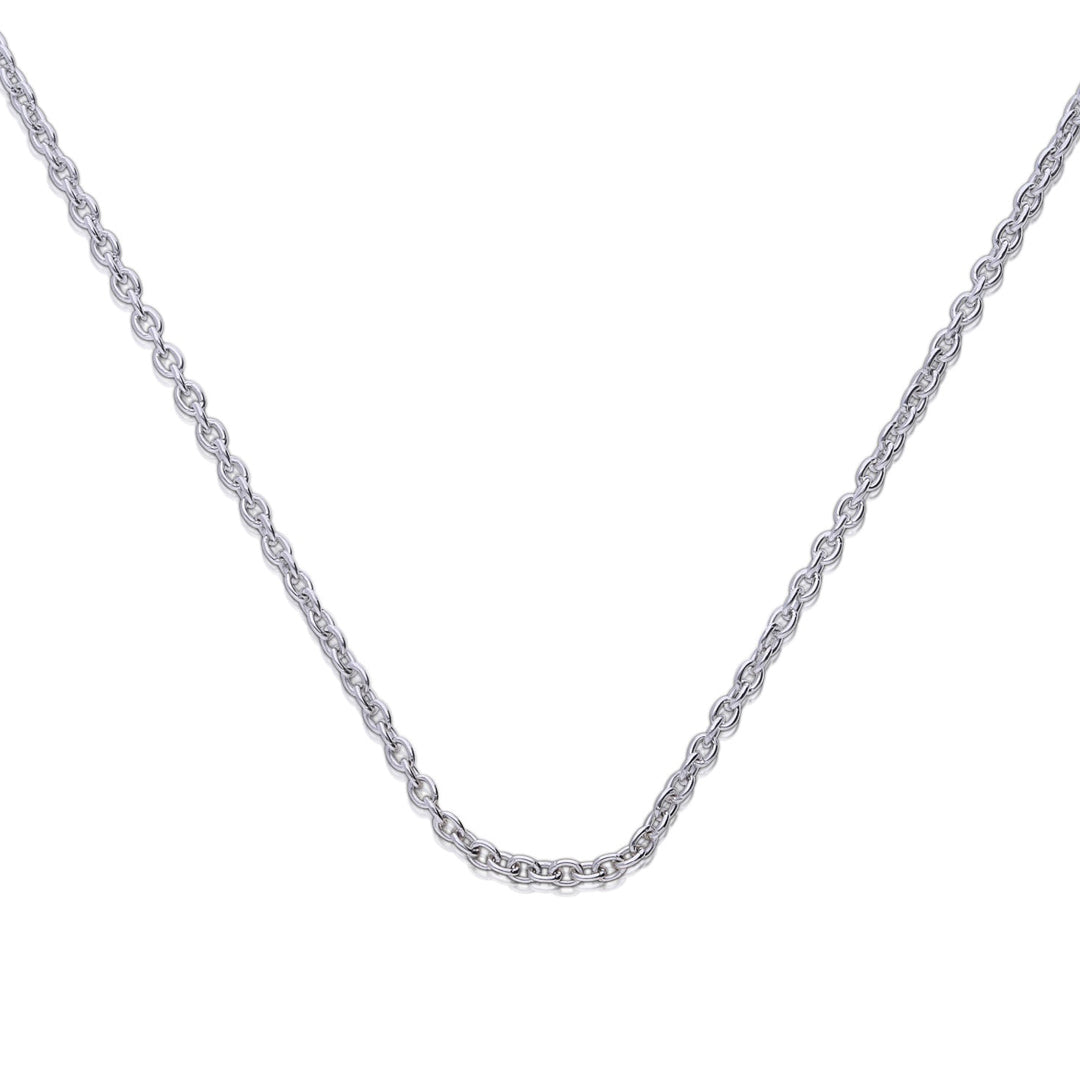 Diamonfire Anchor Chain Necklace with Extender 40cm-45cm | Gecko