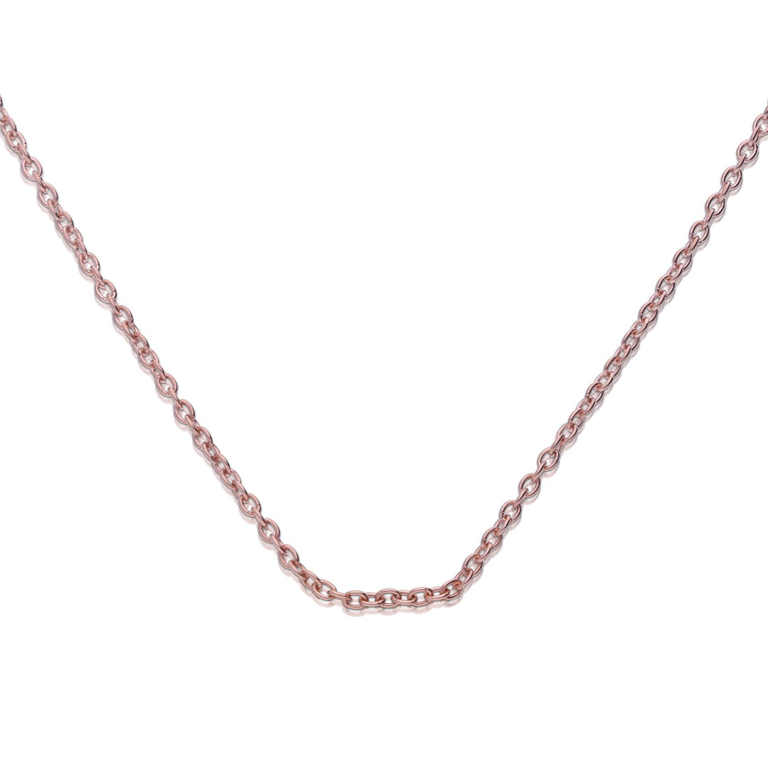 Diamonfire Anchor Chain Necklace with Extender 40cm-45cm | Gecko