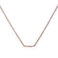 Diamonfire Anchor Chain Necklace in Silver - Adjustable 60cm–70cm