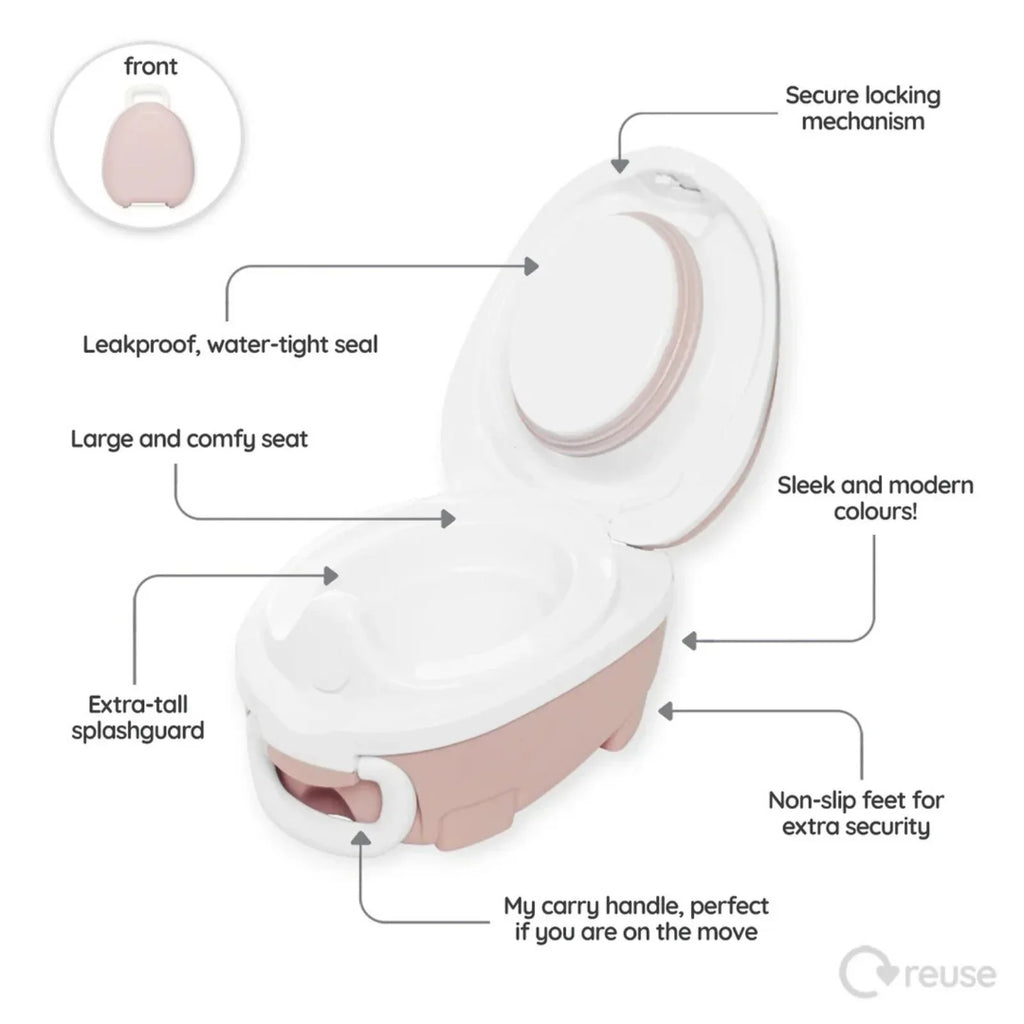 My Carry Potty - Blush Pink