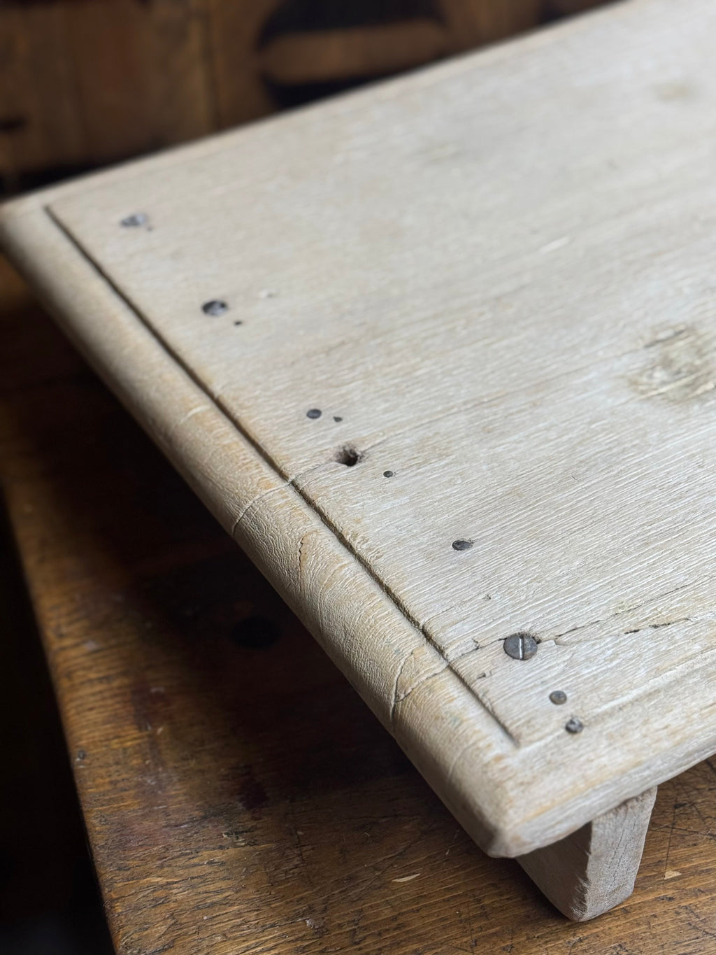 Rustic Warehouse Norfolk Vintage Indian Pata Board – Wooden Serving Platter