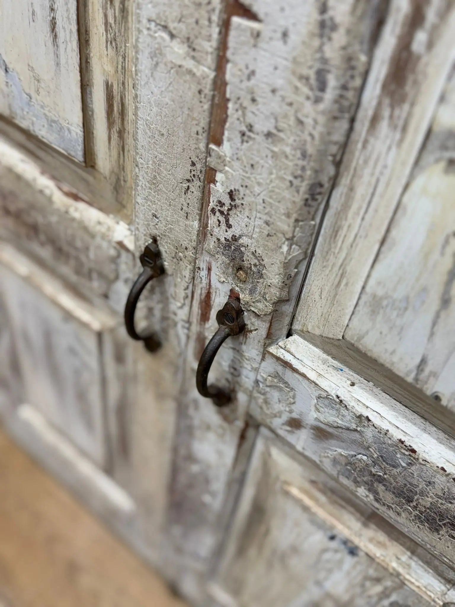 Vintage Rustic Cupboard /Reclaimed Painted Bathroom Cabinet / Kitchen Unit