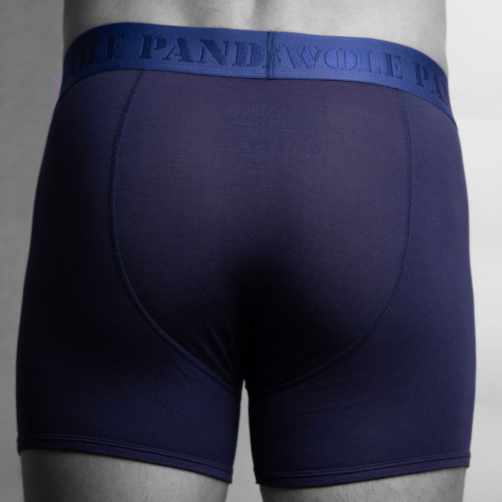 Swole Panda Bamboo Boxers – Navy Anti-Chafing Breathable Underwear