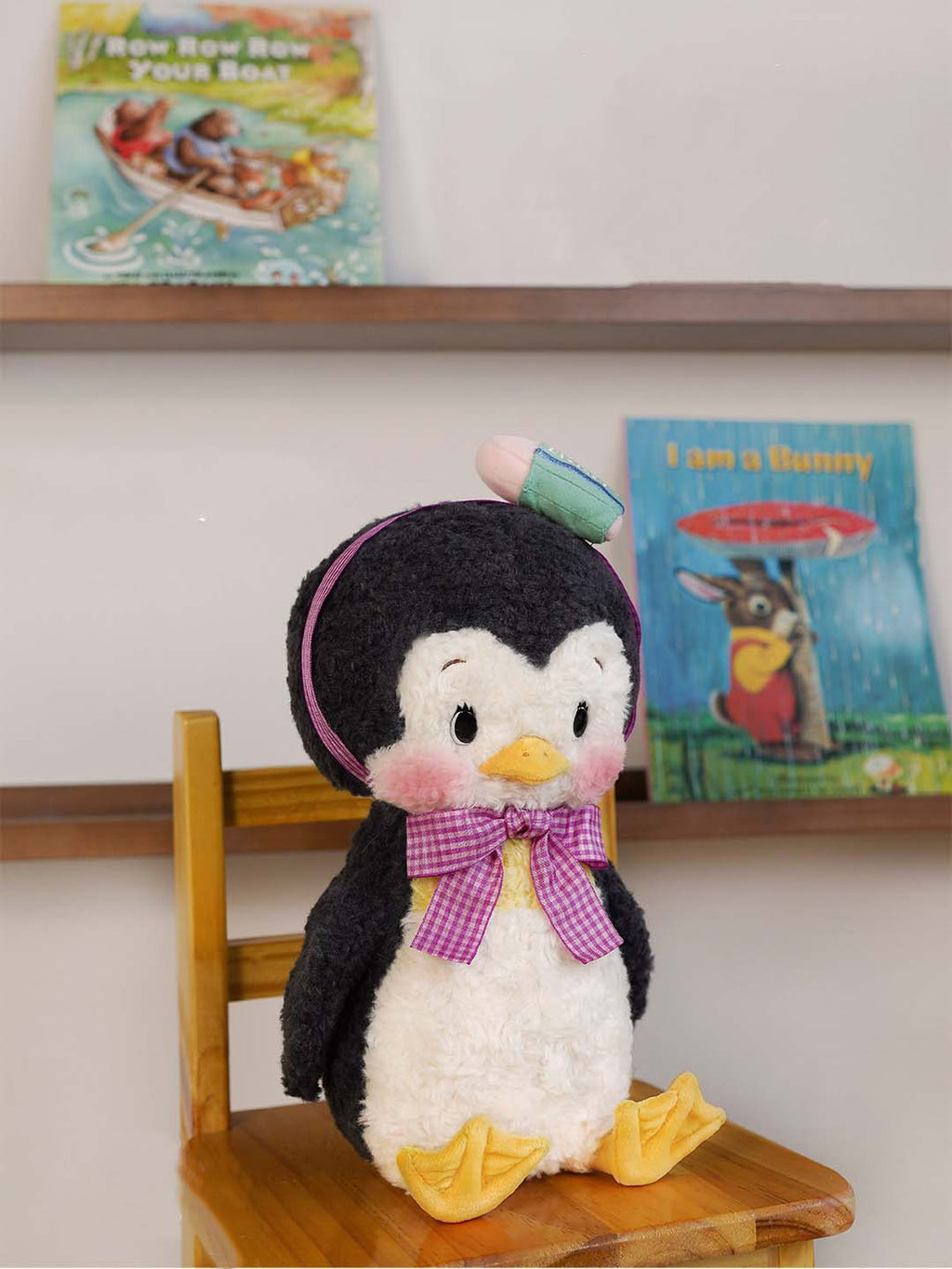 Bobo Nuts Olly Penguin Plush Toy – Soft Polyester Cuddly Stuffed Animal