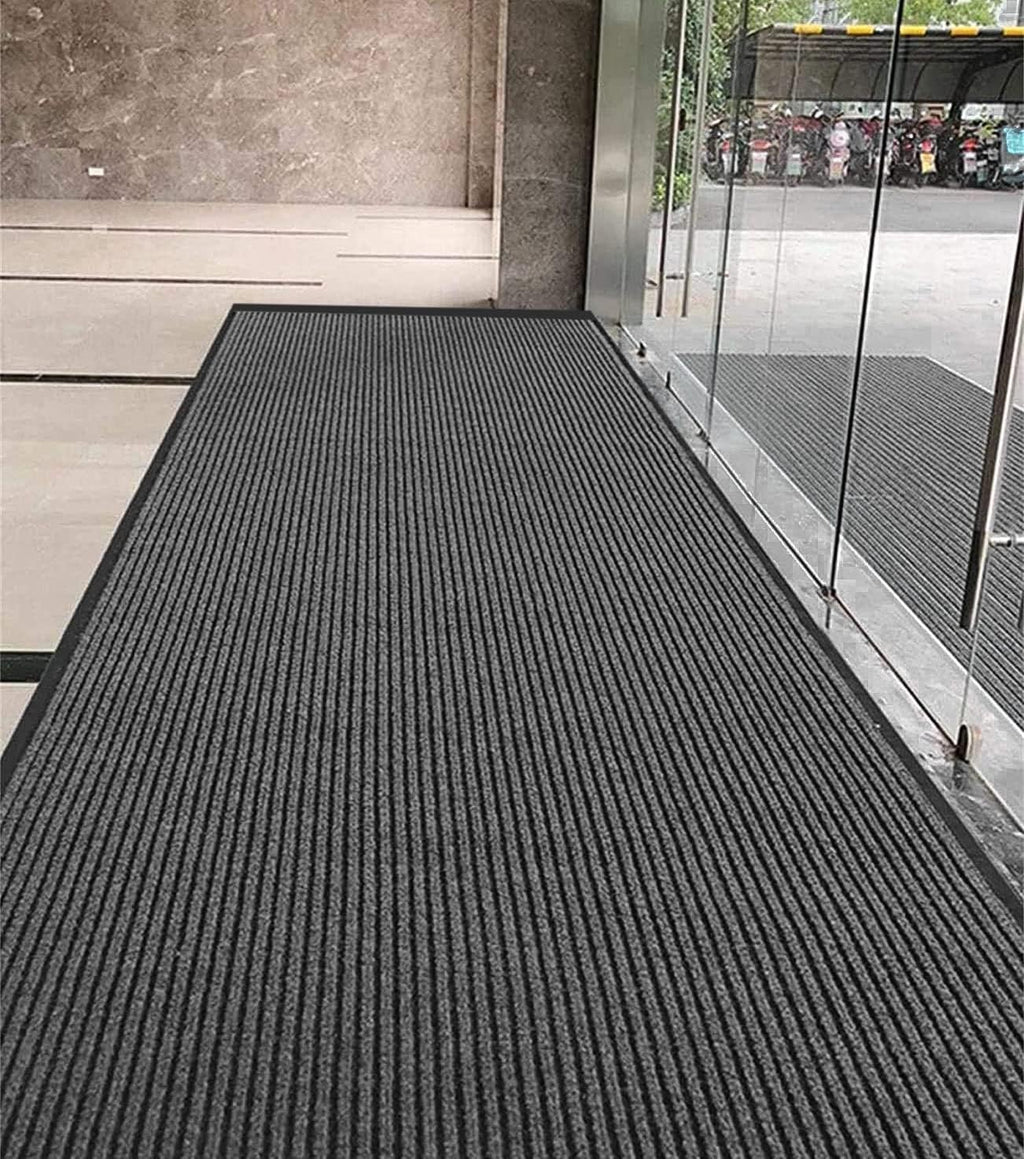 Nisorpa Hallway Runner Rug 90x500cm – Non-Slip Washable Dirt Trapper