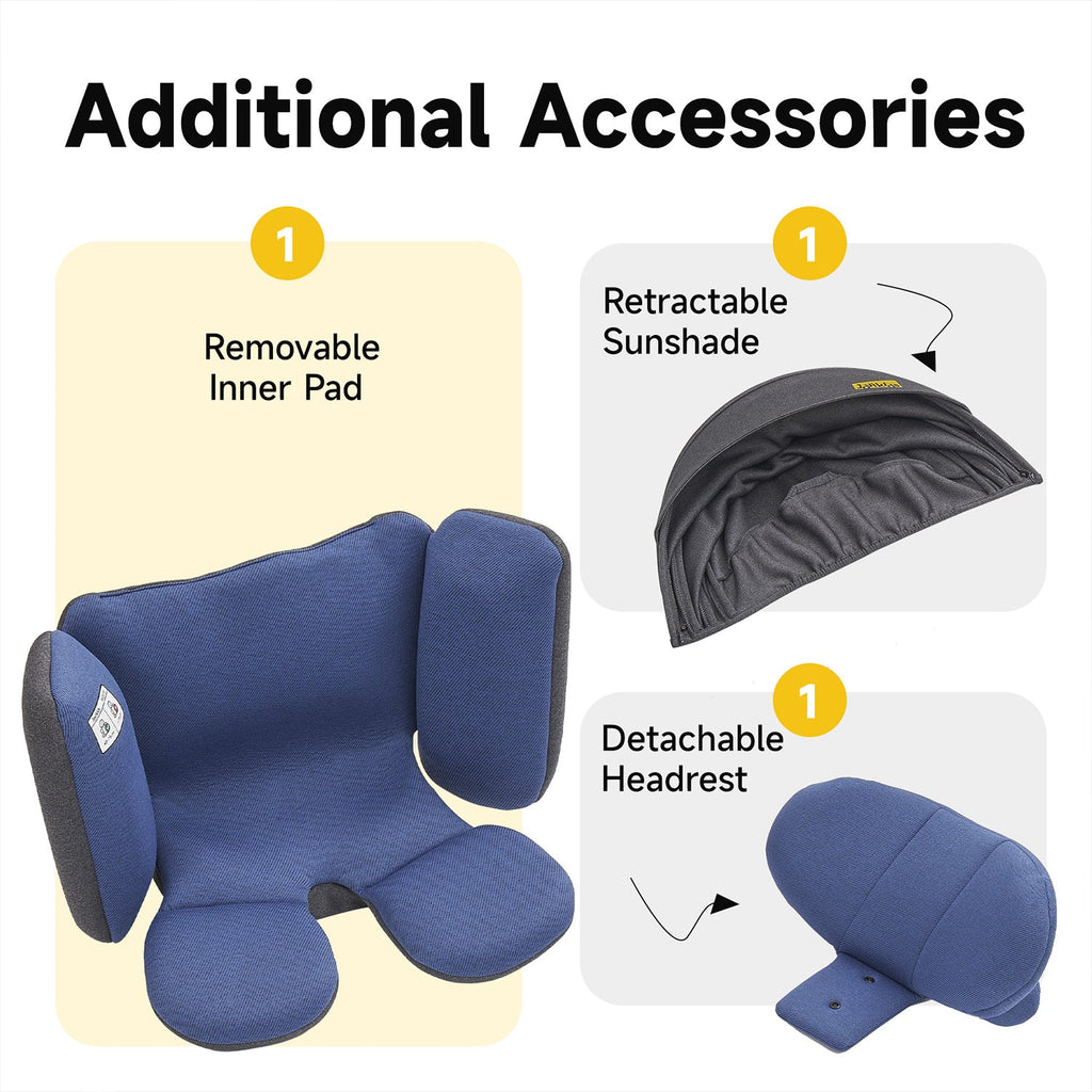 Jovikids Ranger Rotating Car Seat - Blue