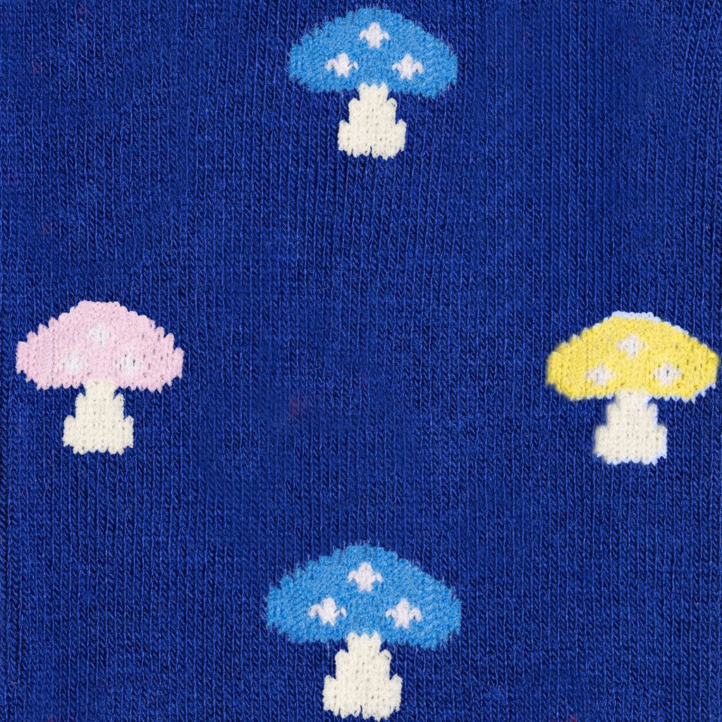 Swole Panda Mushroom Bamboo Socks – Breathable Patterned Crew Socks