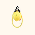 Lemon Plush Bag Charm - LuLuFun Studio Soft Yellow Fruit Keychain