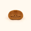 LuLuFun Studio Coffee Bean Plush Bag Charm – Scented Keychain Brown