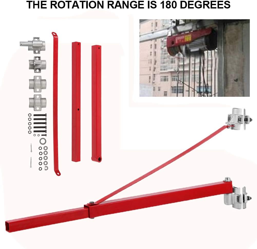 Massive Discounts Swivel Wall Mount Lifting Arm – 600kg Telescopic Boom