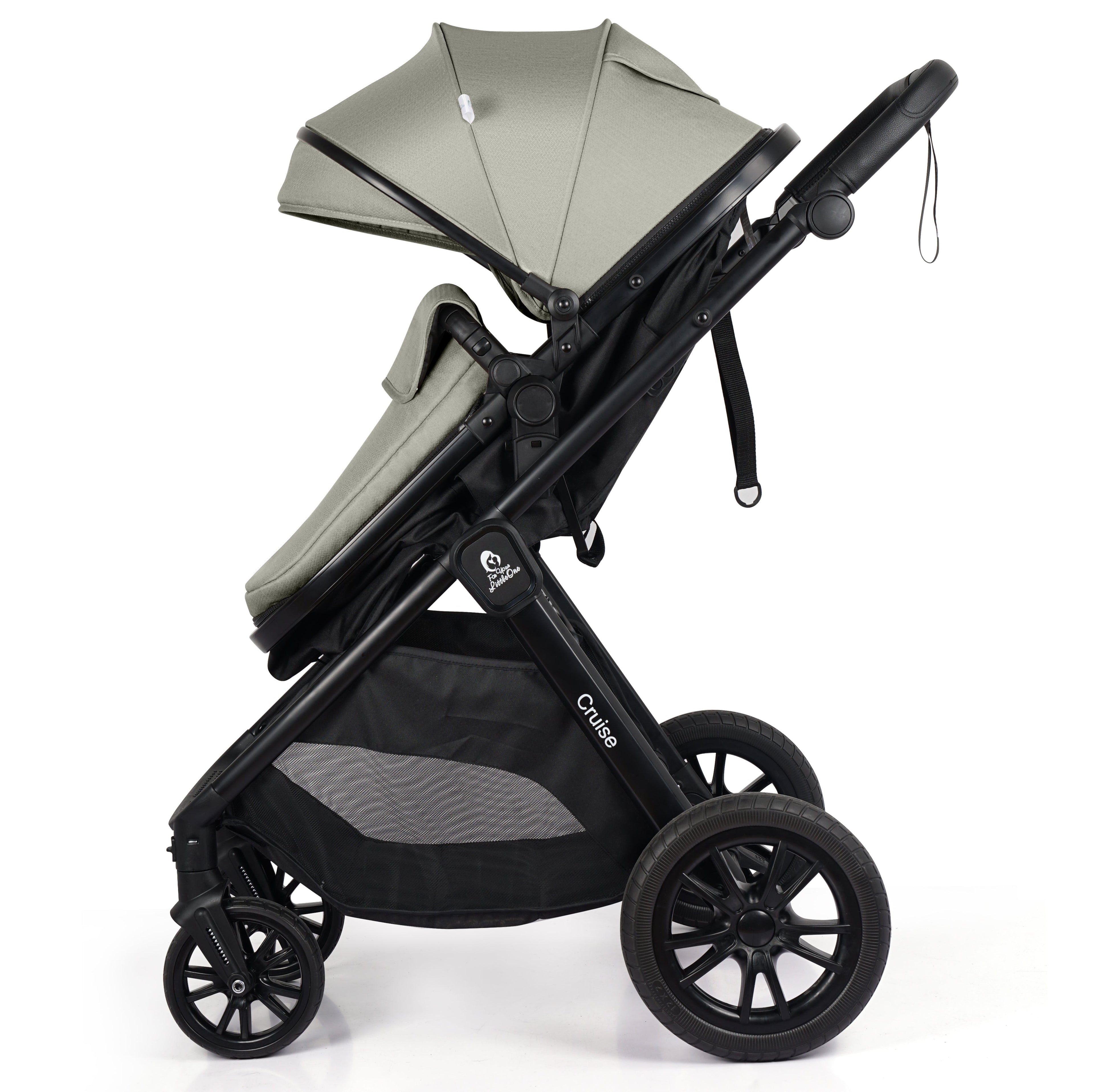 For Your Little One Cruise 3-in-1 Travel System with R129 Car Seat - Sage