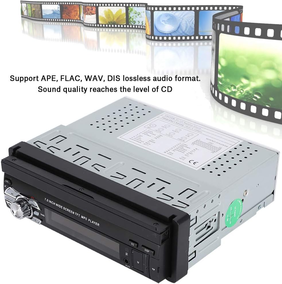 Massive Discounts 7'' Multimedia Car Stereo – Touch Screen 24Bit DAC