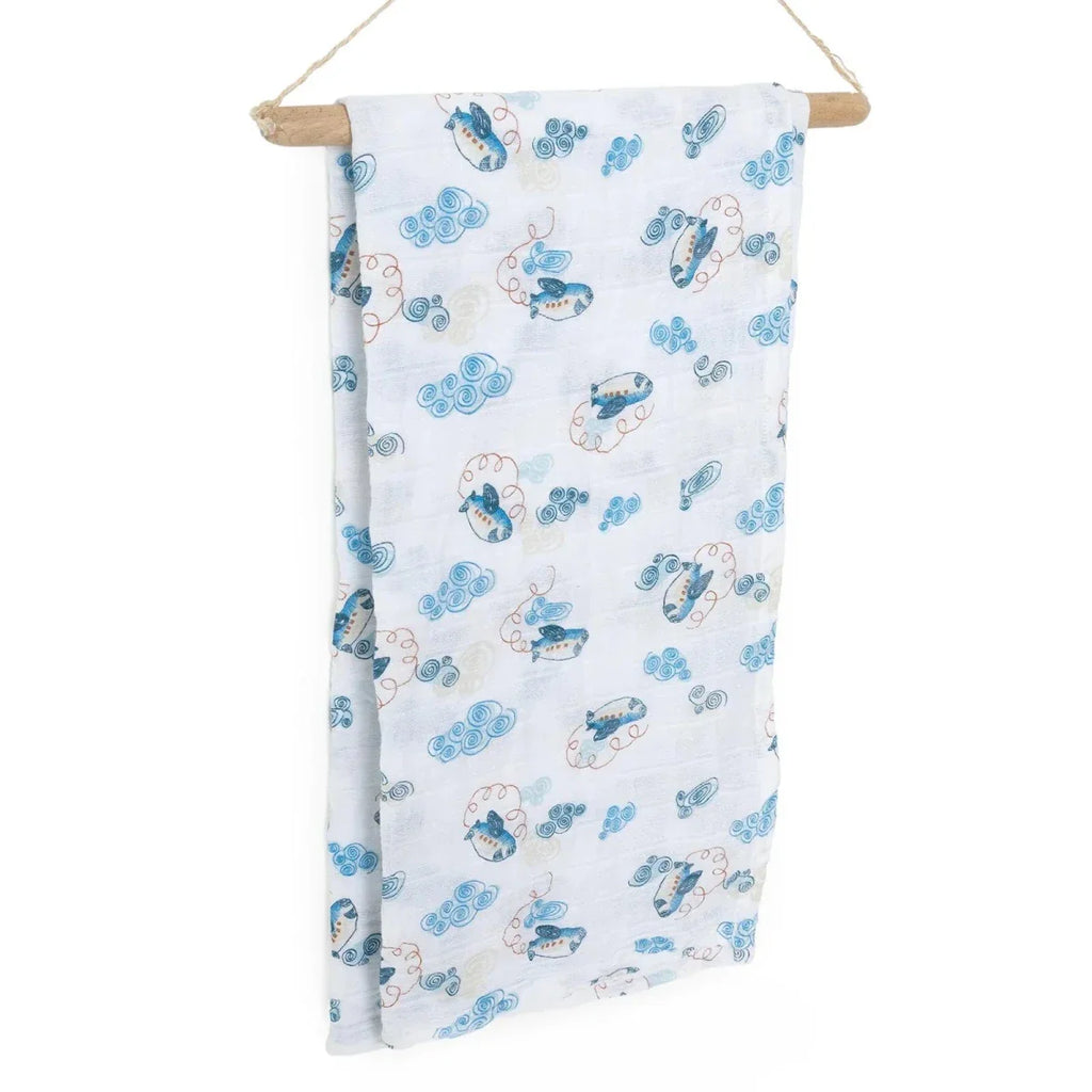 Little Dreams Boy Blanket - Blue