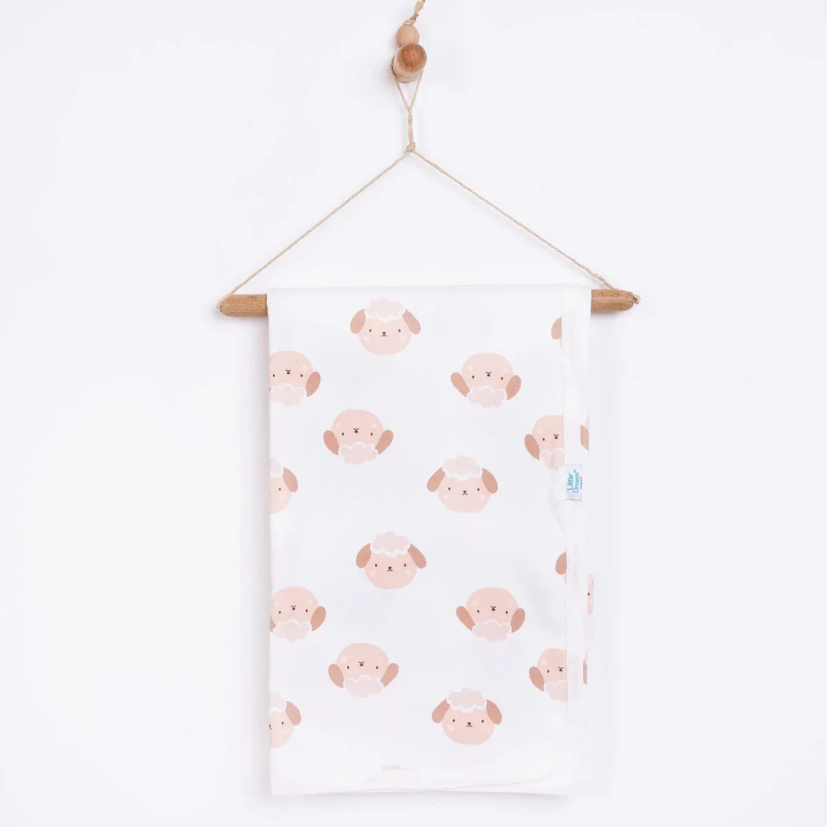 Little Dreams Girls 100% Cotton Blanket 80x80 cm - Printed