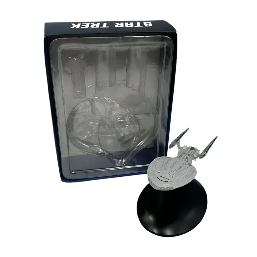#13 U.S.S. Enterprise NCC-1701-F (Federation Livery) Model Die Cast Ship BONUS ISSUE (Eaglemoss / Star Trek)
