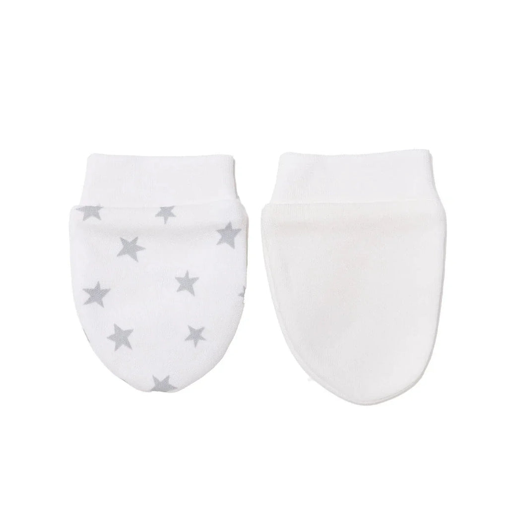HelloBaby Boys Mitten Space - Ecru Printed